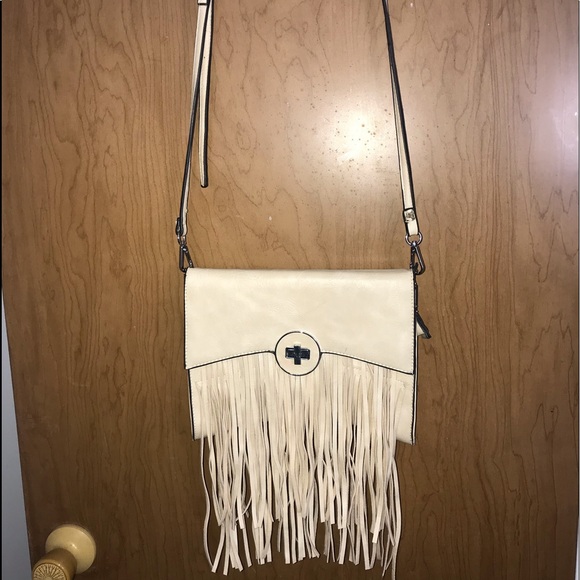 Handbags - Fringe cross body purse
